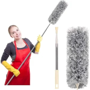 100 inches foldable Flexible microfiber cleaning duster