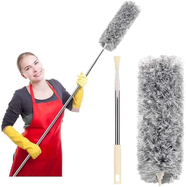 100 inches foldable Flexible microfiber cleaning duster