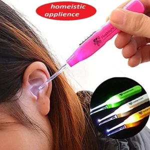 LED Flashlight Earpick for Ear cleaning