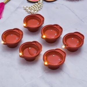 Water Sensor Decorative LED Lights Diya