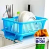 Plastic Dish Drainer and Drying Rack for Kitchen