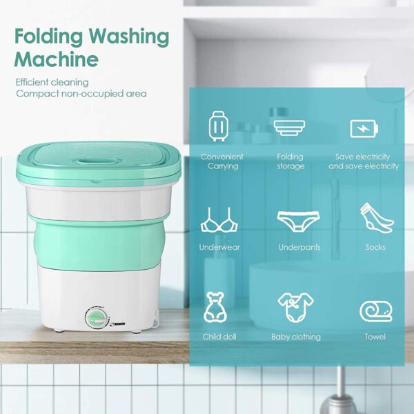 Mini Portable Folding Cleaning Washing Machine